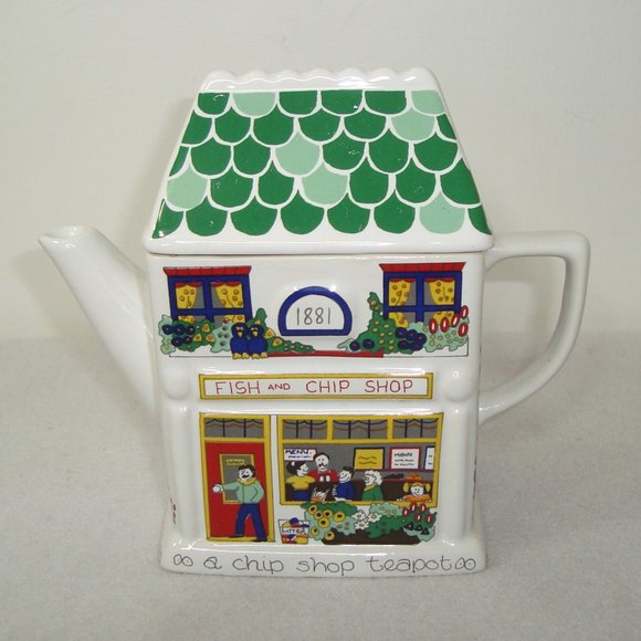 Wade England Kitchen Vintage Wade England English Life Teapots 881